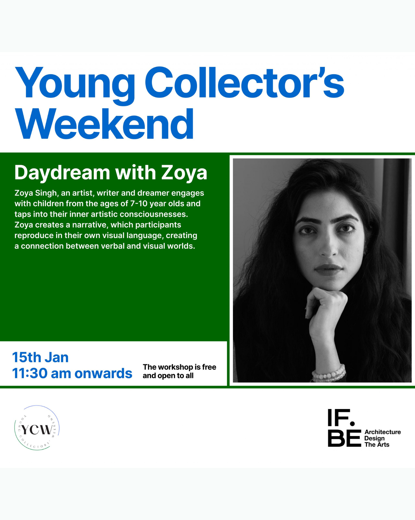 Daydream with Zoya: Children’s workshop