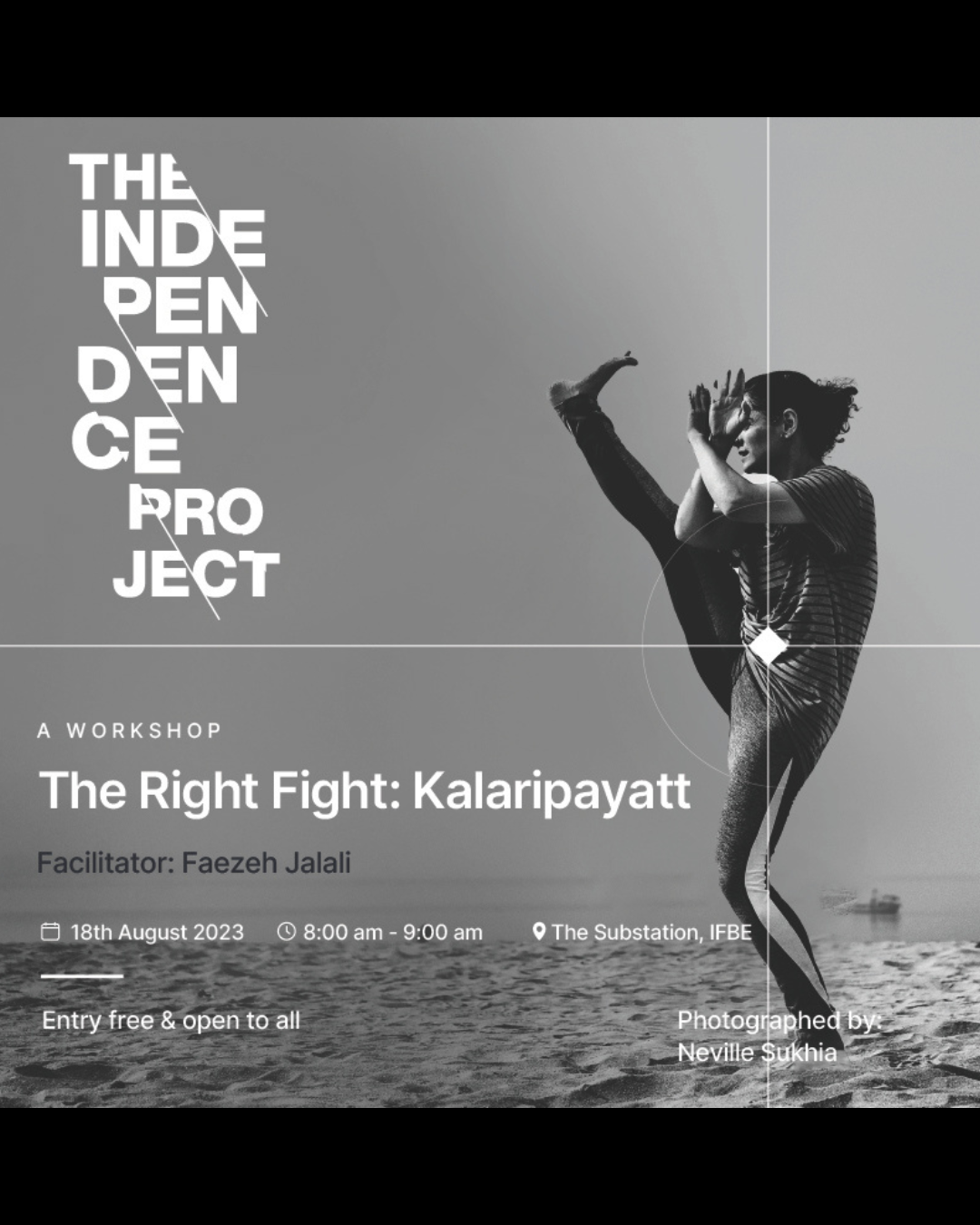 The Right Fight: A Kalaripayattu Workshop by Faezeh Jalali