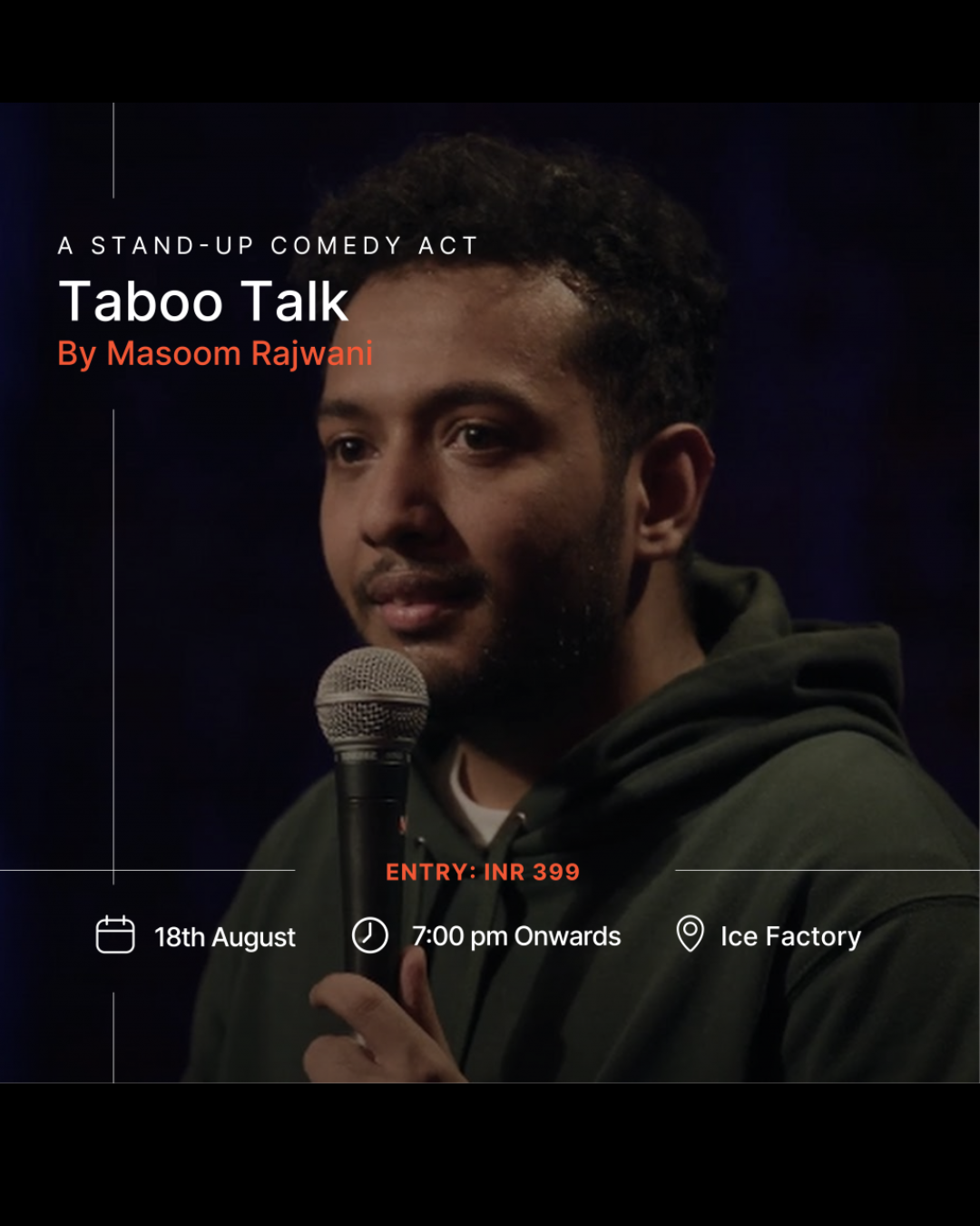 Taboo Talk | A Standup Comedy Act by Masoom Rajwani